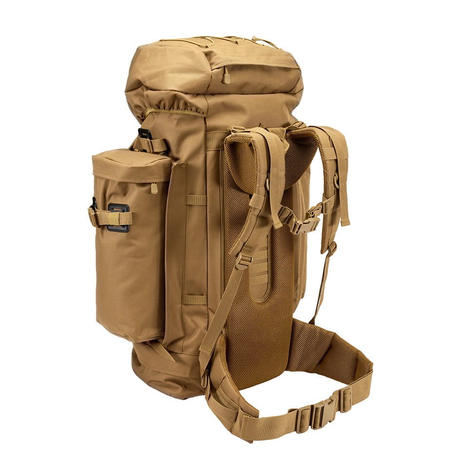 Mochila táctica Brandit US COOPER MOUNTAIN negra - resistente al agua