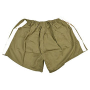 Boxers AČR verdes con galón blanco, corte atemporal