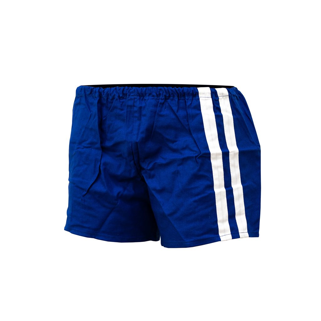 Boxer TERCIAS azul con franjas blancas - ropa interior masculina