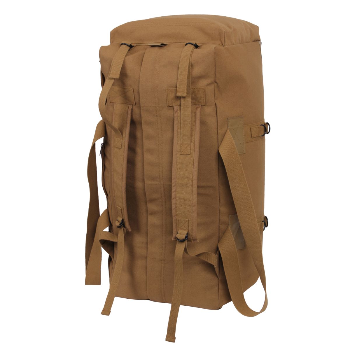 Bolsa duffle táctica MOSSAD negra, extragrande, base de PVC impermeable
