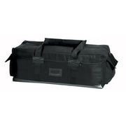 Bolsa de viaje israelí negra de algodón con base PVC impermeable, casi 100 L