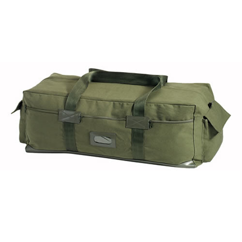 Bolsa de viaje israelí negra de algodón con base PVC impermeable, casi 100 L