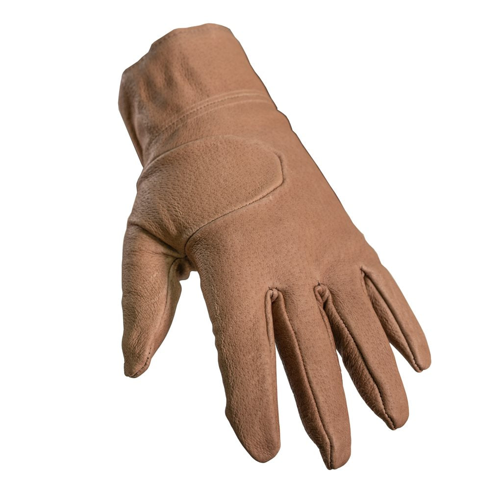 Guantes de cuero para mujer marrón, original militar, identificador 815477