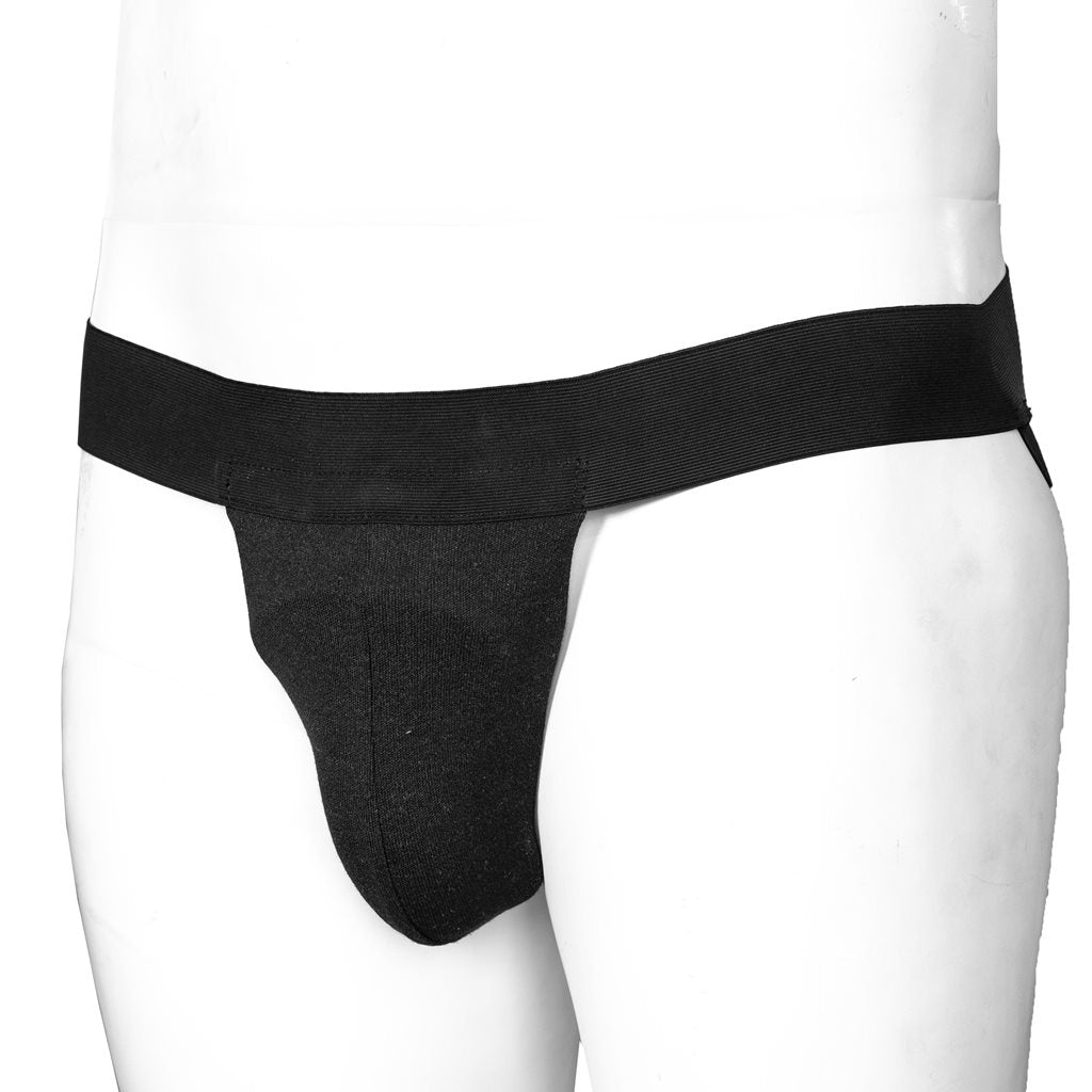 Imagen del suspensor protector para hombre en negro