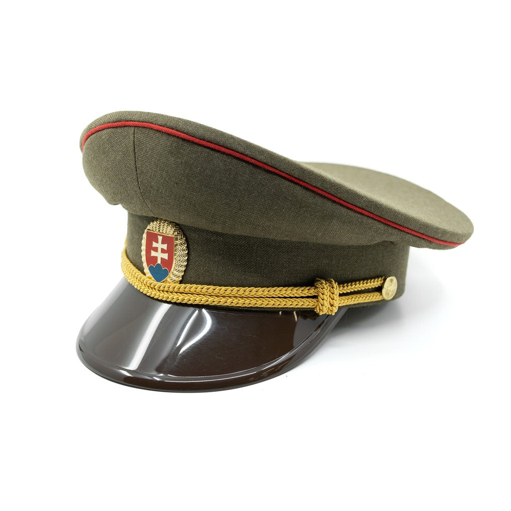 Brigadýrka oficial SK verde con insignia dorada y visera de plástico (816020-1)