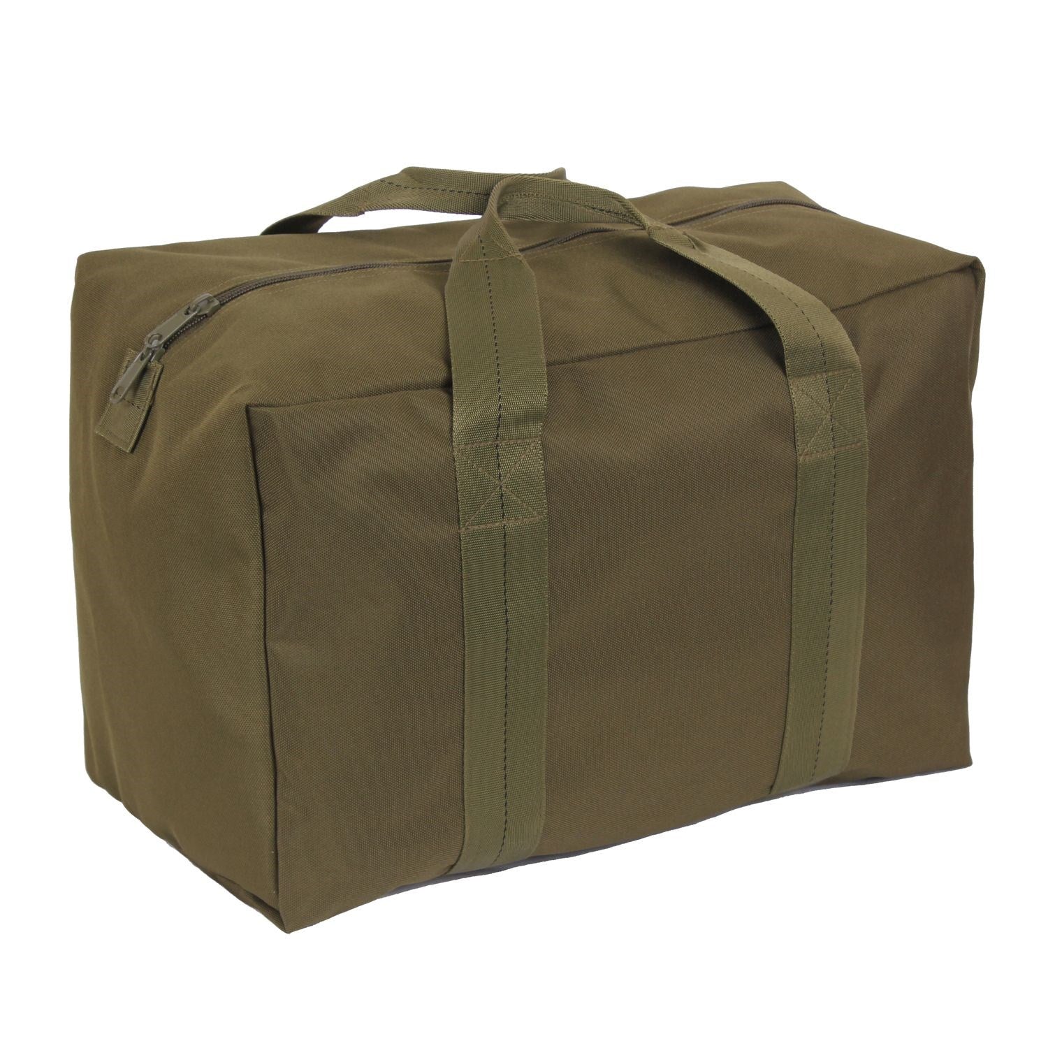 Bolsa piloto AIR FORCE CREW verde, nylon 1000D, 43 x 28 x 25 cm