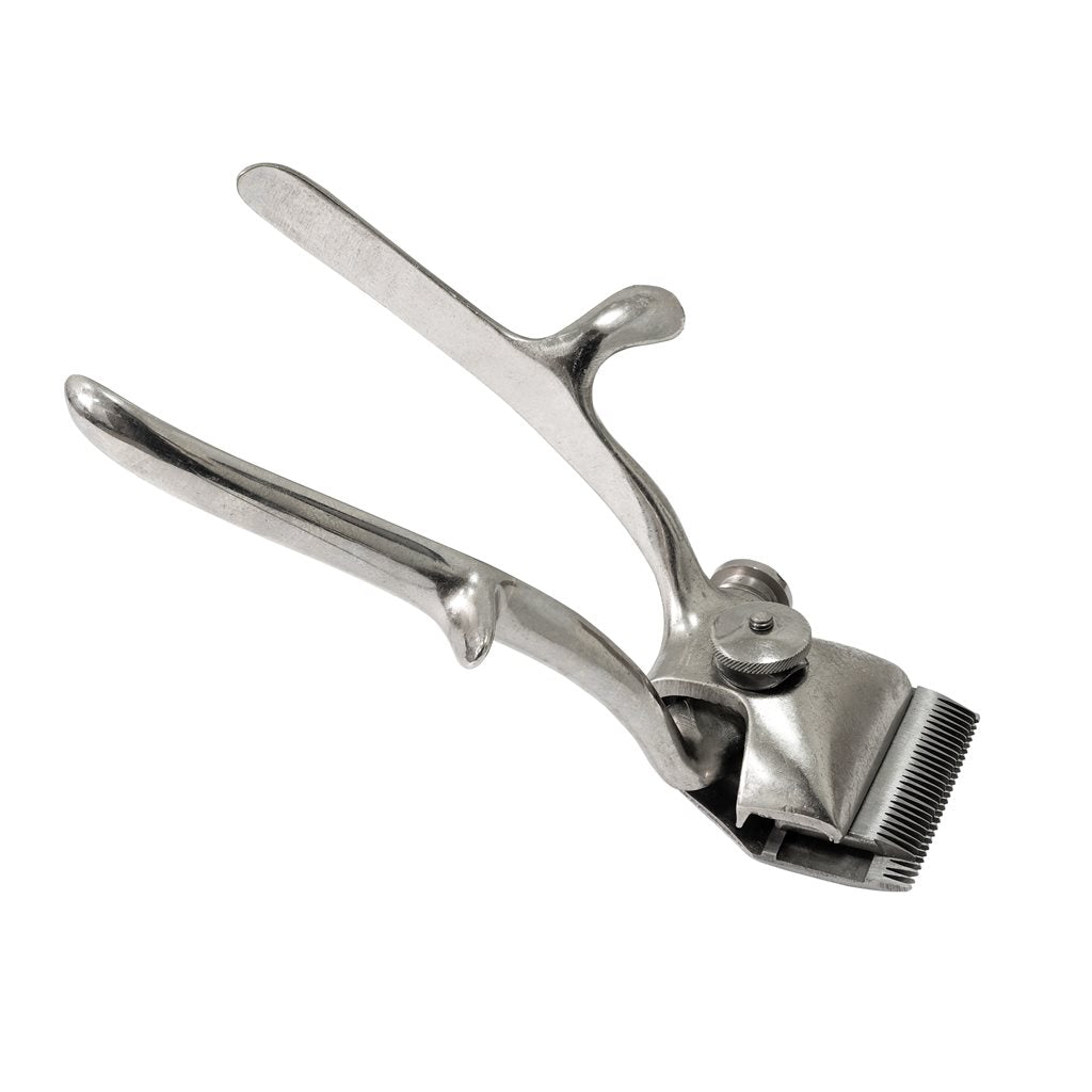 Recortadora manual de cabello estilo retro, vista del producto