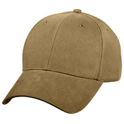 Gorra baseball COYOTE Brown cinco paneles perfil bajo ajustable con hebilla metálica