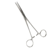 Pean hemostático grande recto 240 mm de acero inoxidable