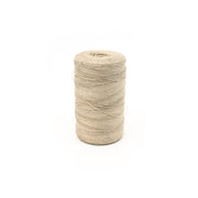 Ovillo de hilo fino amarillo 250 g, diámetro aprox. 1 mm, bobina 7x10 cm