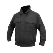Blusa de trabajo AČR UT 05 negra con bolsillos frontales y capucha oculta