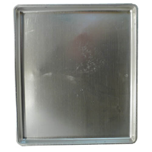 Bandeja AČR de aluminio plateada, referencia 820051