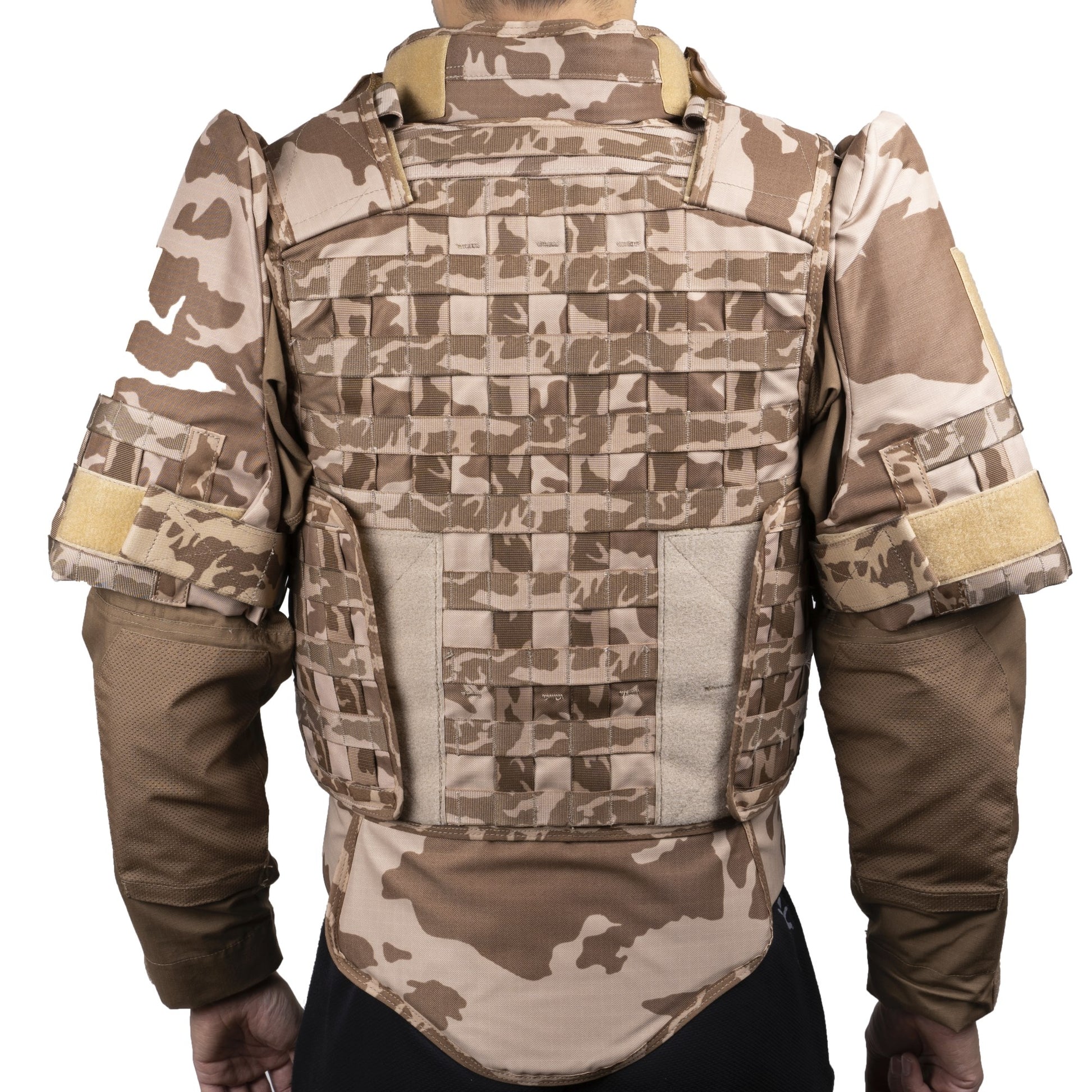 Chaleco balístico MOLLE IIIA Vz.95 (Desert) con funda