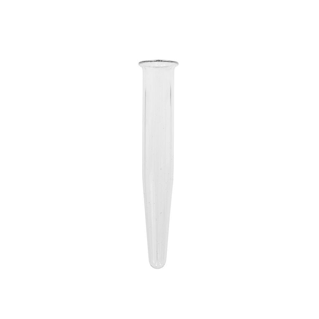 Tubo de vidrio cónico 10cm/15mm con fondo puntiagudo, pack de 10