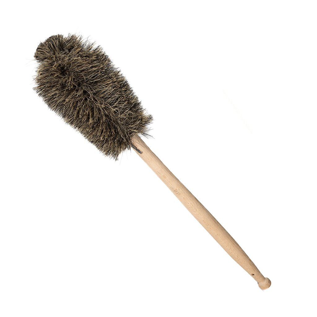 Cepillo sanitario RETRO de madera para cubetas de cama