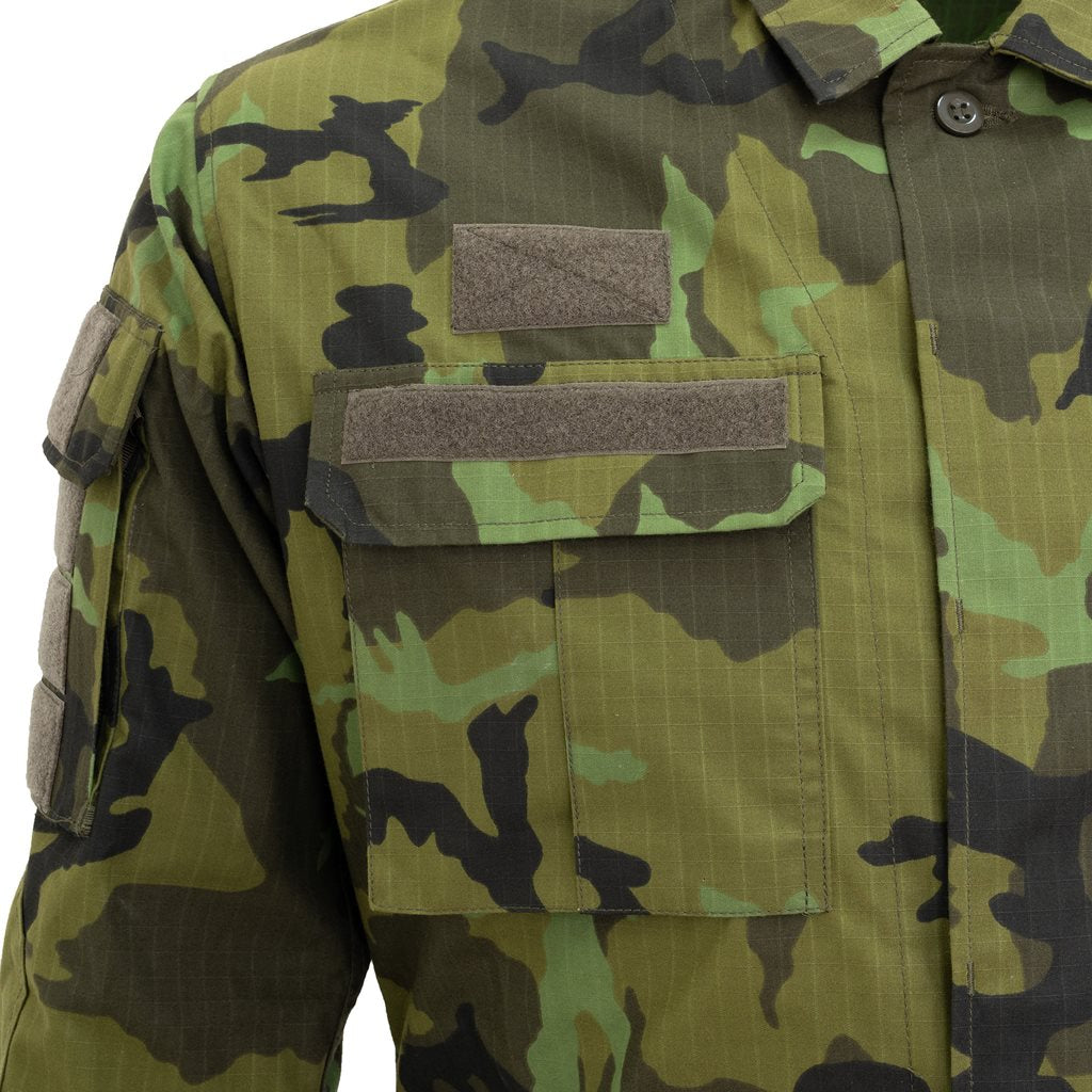 Blusa ACR vz.95 rip-stop original Ejército Checo, velcro en mangas y pecho