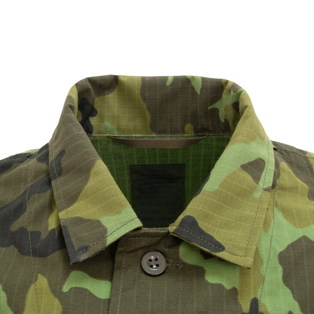 Blusa ACR vz.95 rip-stop original Ejército Checo, velcro en mangas y pecho