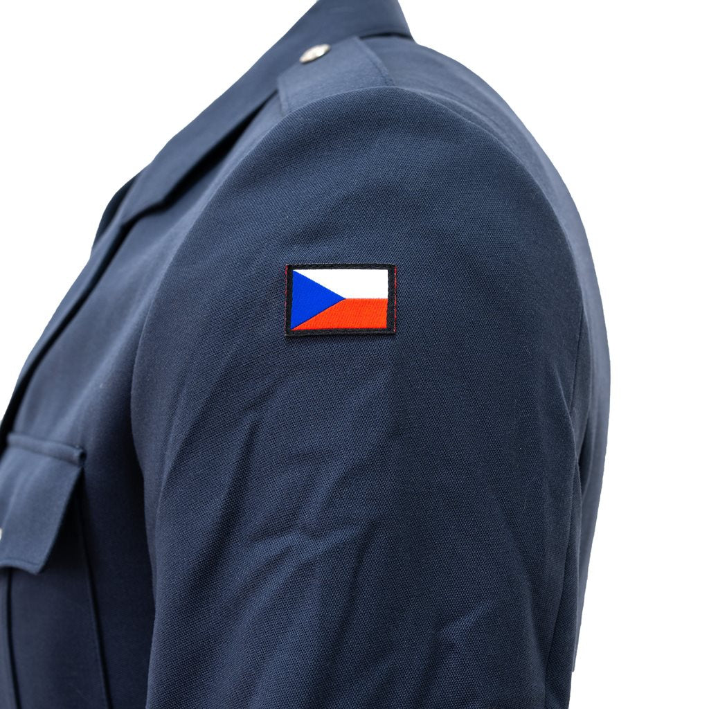 Chaqueta azul de paseo ACR vz.97 con botones en oro o plata