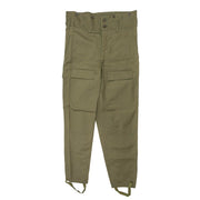 Pantalones militares vz.85 nuevos verdes con bolsillos y cierre de botones