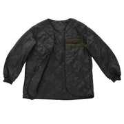 Forro para abrigo wz.98 acolchado en negro, vista frontal del producto
