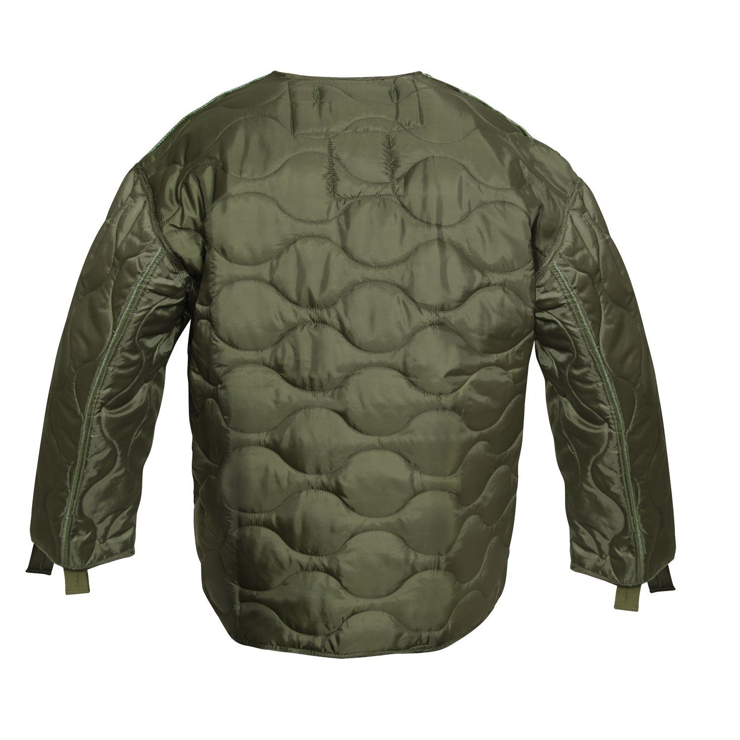 Forro acolchado para chaqueta US M65 en color verde