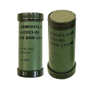 Pintura de camuflaje facial NATO Woodland verde y marrón (doble cara)