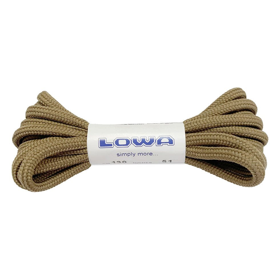 Cordones LOWA 130 cm color Coyote para botas y calzado