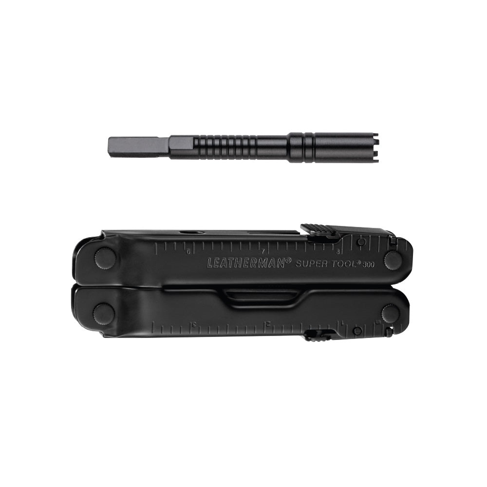 Alicates multifunción Leatherman Super Tool 300M negros con funda de nylon