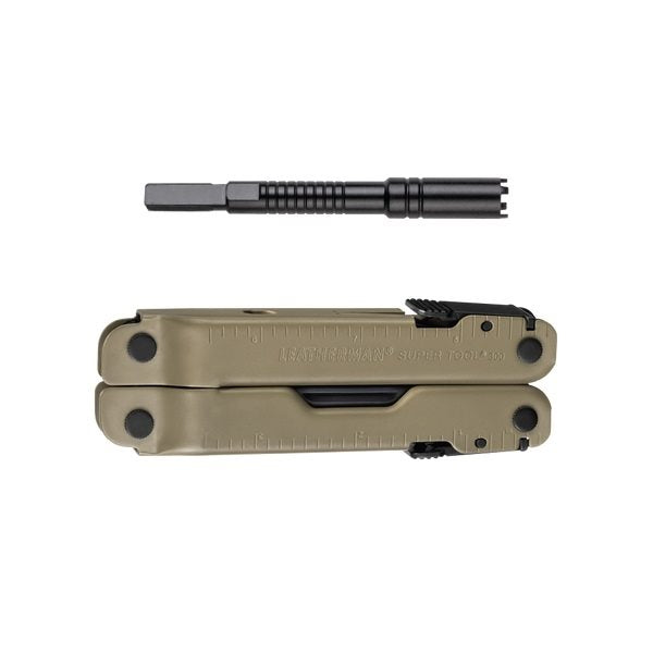 Multiherramienta Leatherman Super Tool 300M Coyote Tan con funda de nylon MOLLE/PALS