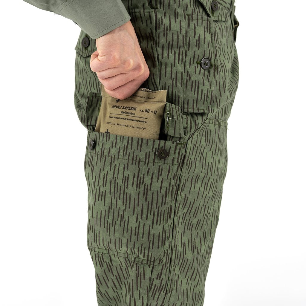 Pantalones replica patron 60 jehlici del Ejercito de Checoslovaquia
