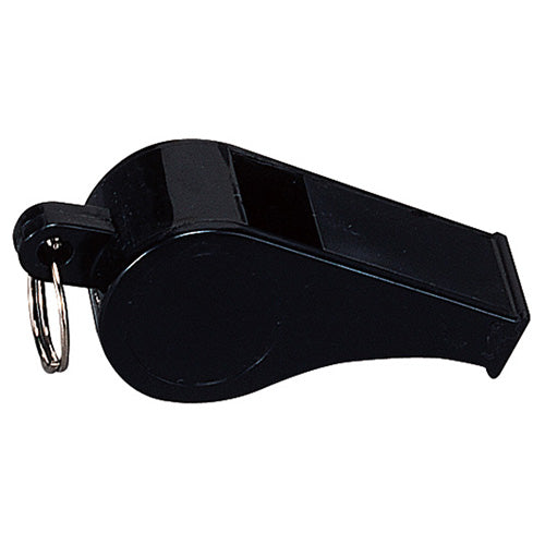 Silbato policial de plástico negro modelo 8407