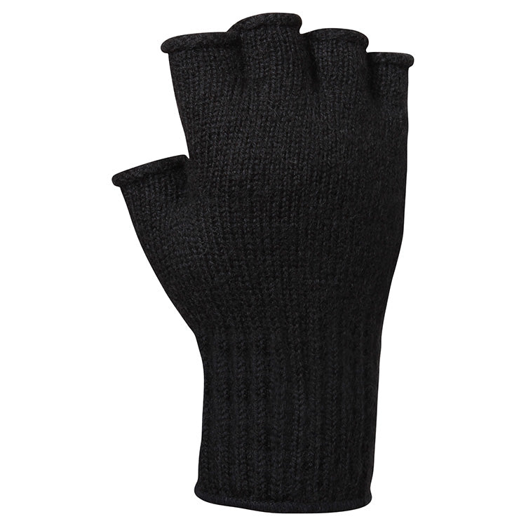 Guantes de lana sin dedos US verde, producto militar