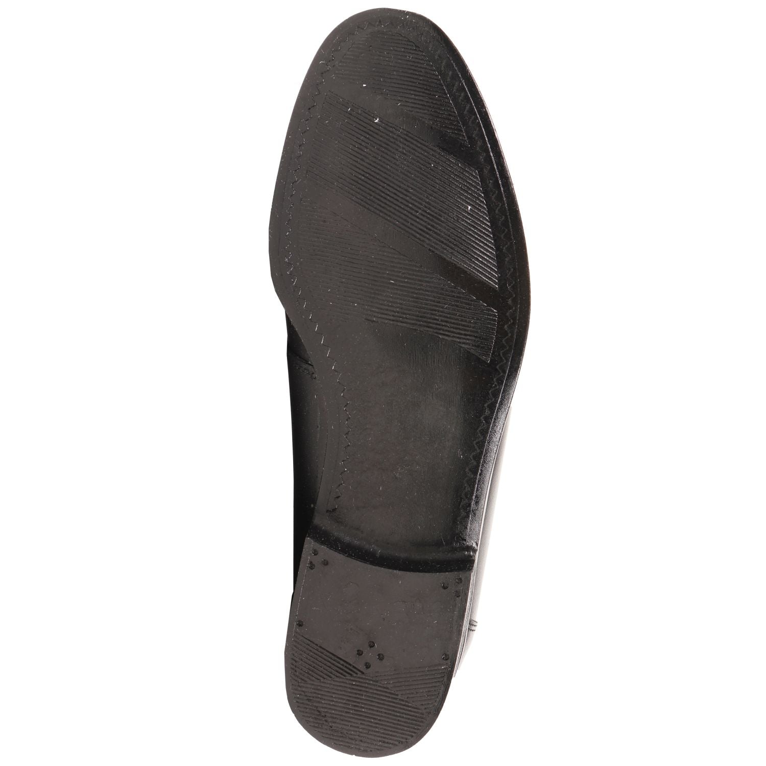 Zapatos bajos AČR con tejido, color negro, imagen del par