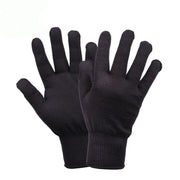 Guantes de invierno US negros elásticos de polipropileno, talla única, fabricados en EE. UU.
