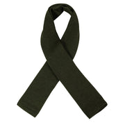 Bufanda US verde de lana, 138 cm, 100% lana, procedente del equipo US Army, fabricada en EE. UU.