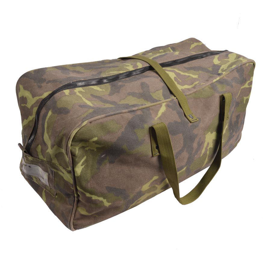 Bolsa AČR JEZEVČÍK Cordura vz.95 camuflaje bosque usada 63x28x25 cm