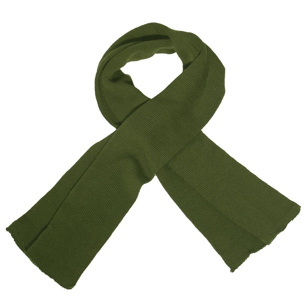 Bufanda de lana doble capa verde Rothco, imagen del producto