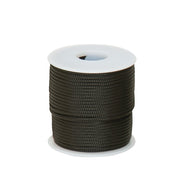 Bobina de Paracord Micro Cord nylon 1,5 mm 95LB en color verde, 30 m