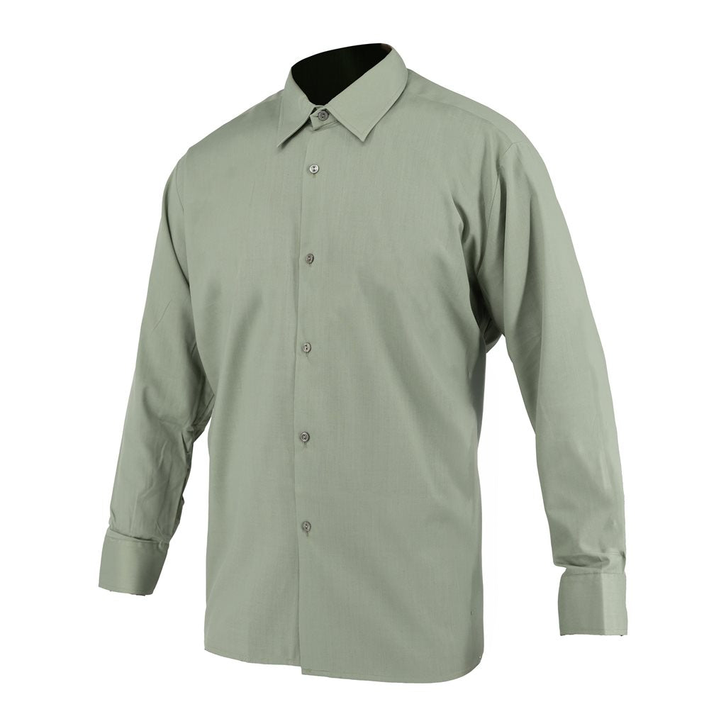 Camisa SK/CZ verde de manga larga, clásica