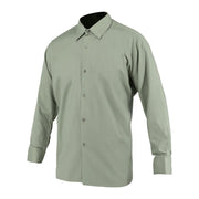 Camisa SK/CZ verde de manga larga, clásica