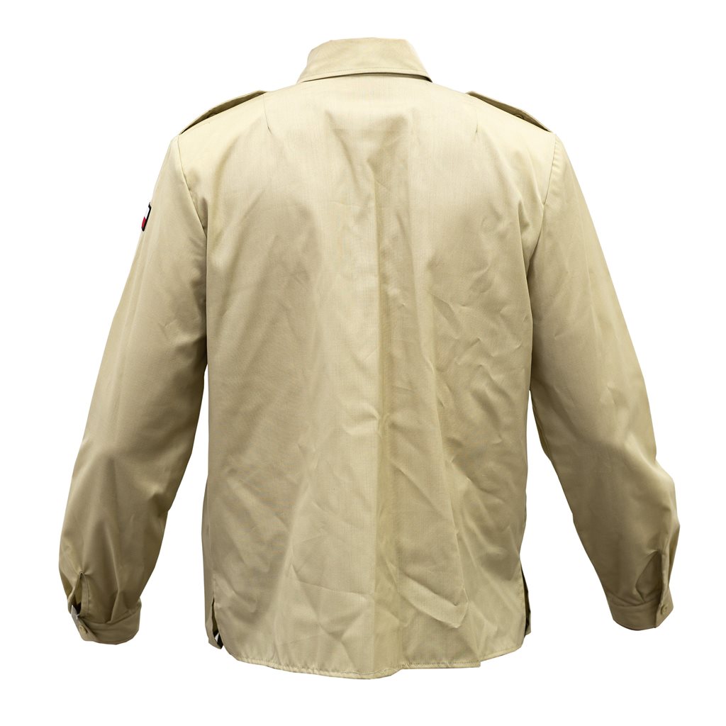 Camisa militar AČR vz.97, manga larga beige - prenda original de uniforme