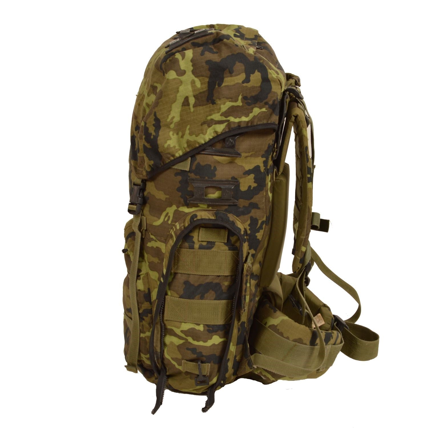 Mochila AČR TL60 ALP vz.95 patrón selva usada sin bolsillos laterales