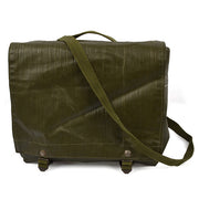 Bolsa pequeña AČR vz.90 verde pogumizada impermeable usada con correa de hombro