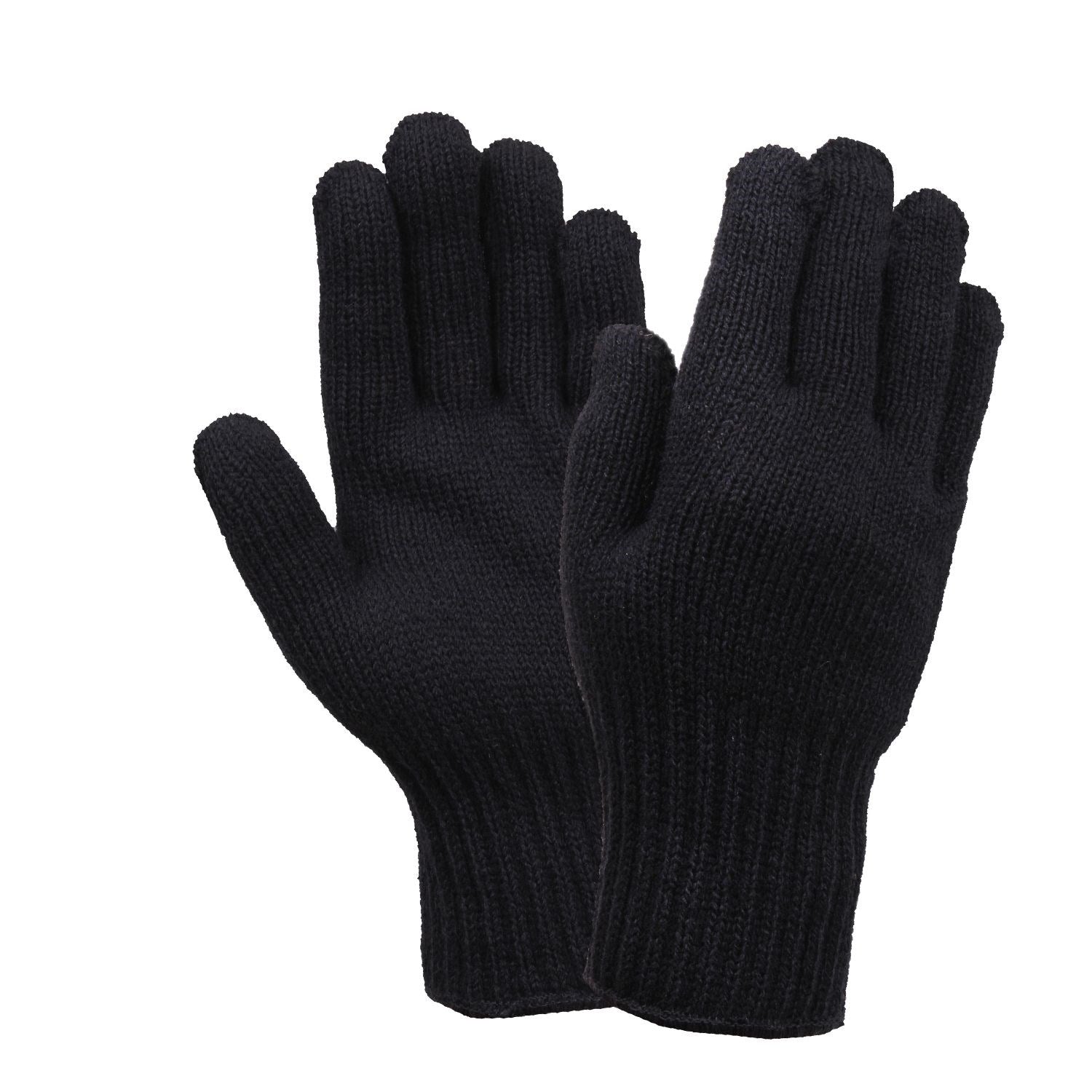 Guantes de invierno US negros de lana Rothco, modelo 8518