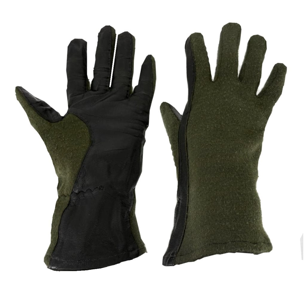 Guantes FR de dedo AČR verdes y negros usados (852005)