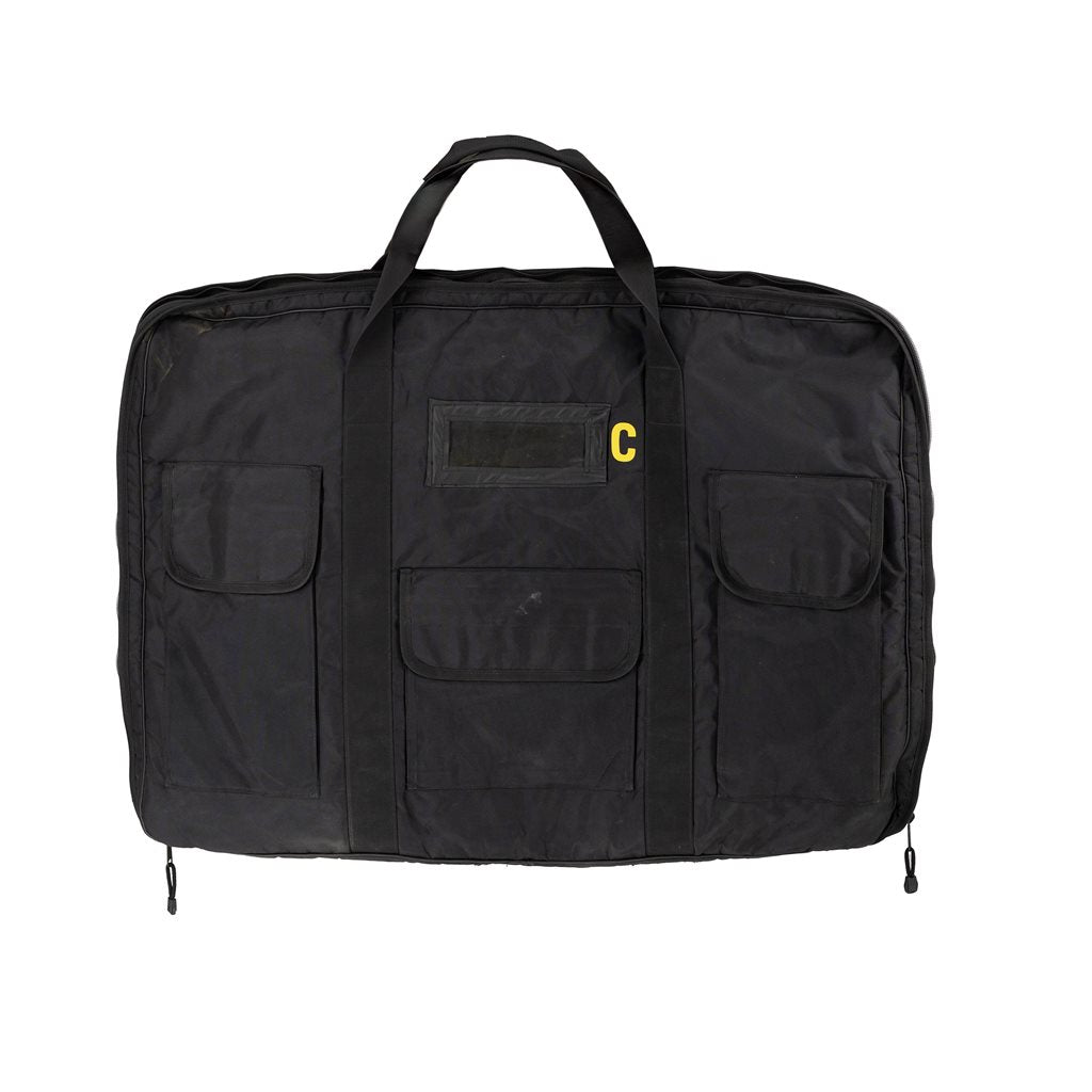 Chaleco balístico MOLLE verde con bolsa de transporte y protecciones, identificador 8520601
