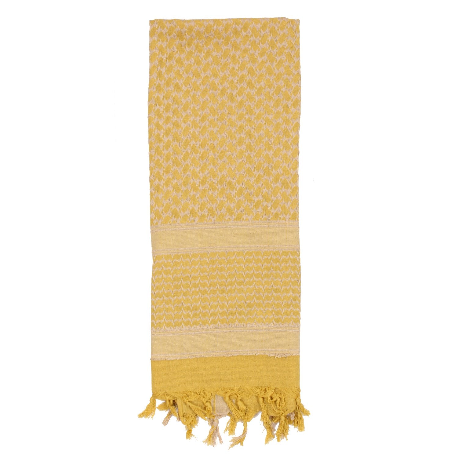 Pañuelo Shemagh 105 x 105 cm gris-negro de algodón, vista del producto