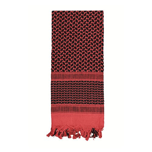 Pañuelo Shemagh 105 x 105 cm gris-negro de algodón, vista del producto