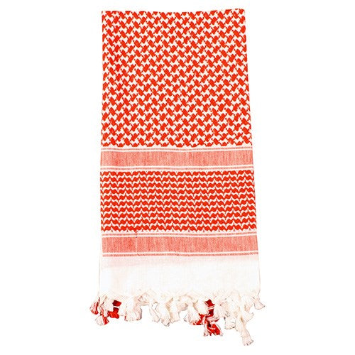 Pañuelo Shemagh 105 x 105 cm gris-negro de algodón, vista del producto