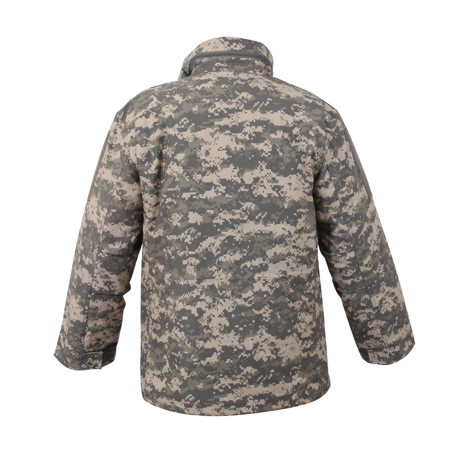 Chaqueta US M65 Ultra Force ACU Digital con forro acolchado desmontable y paneles VELCRO